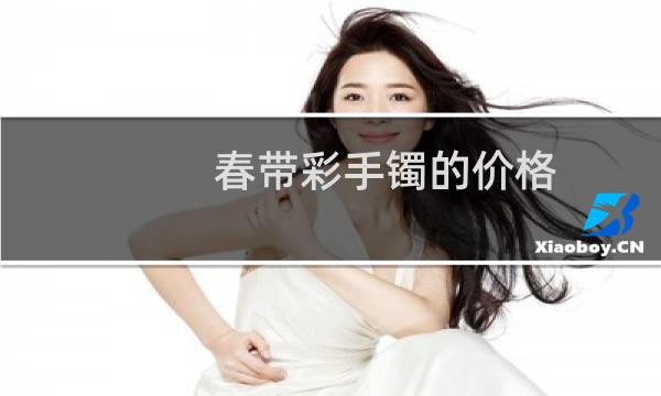 春带彩手镯的价格