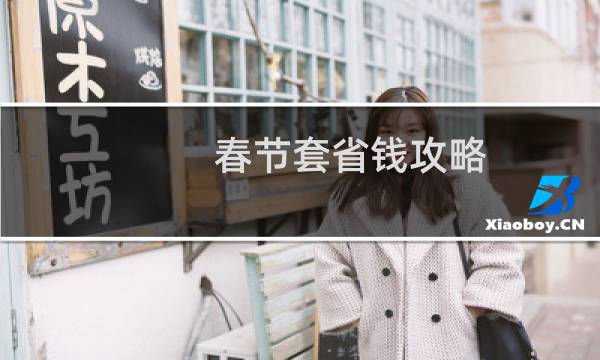 春节套省钱攻略