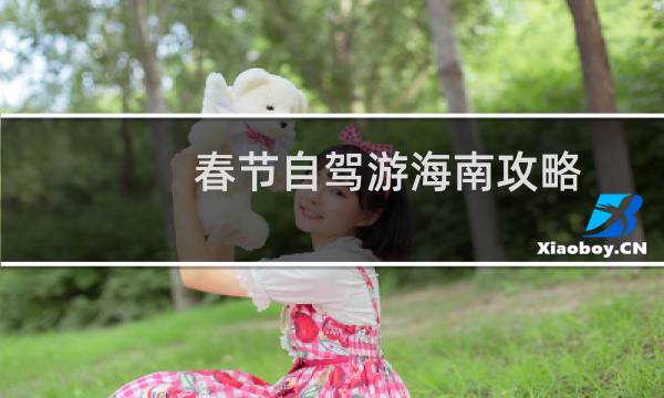 春節(jié)自駕游海南攻略
