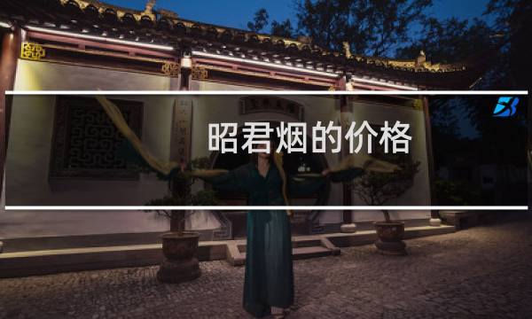 昭君烟的价格