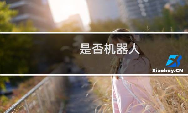 是否机器人