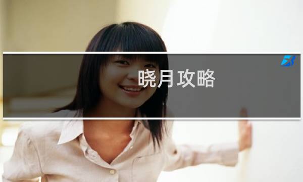 晓月攻略