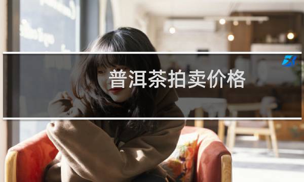 普洱茶拍卖价格
