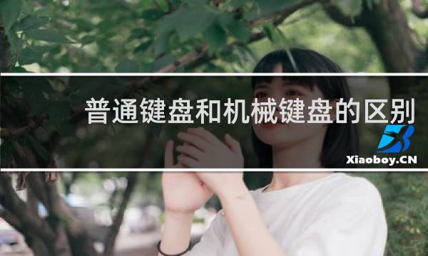普通键盘和机械键盘的区别