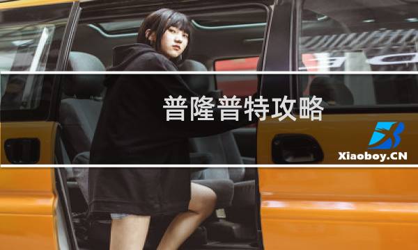 普隆普特攻略