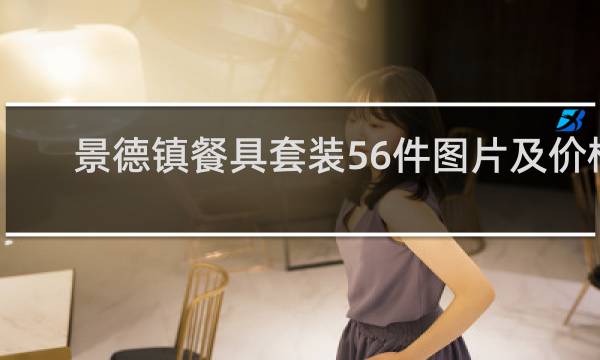 景德镇餐具套装56件图片及价格
