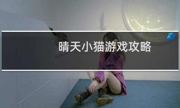晴天小猫游戏攻略
