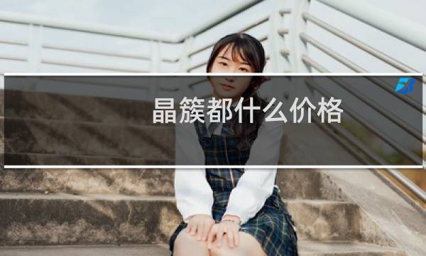 晶簇都什么价格