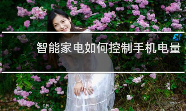 智能家電如何控制手機電量