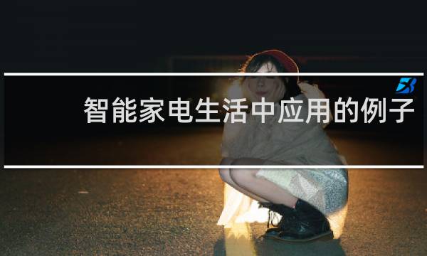 智能家电生活中应用的例子
