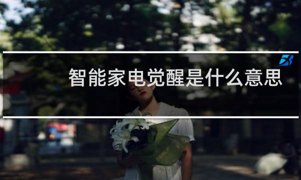 智能家电觉醒是什么意思