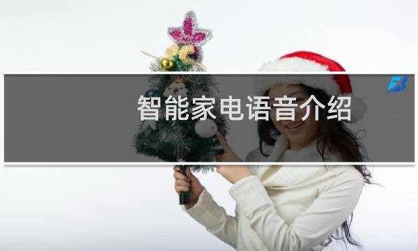智能家电语音介绍
