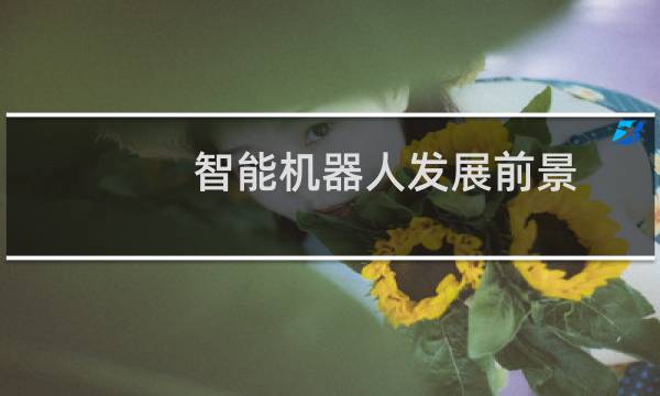 智能机器人发展前景