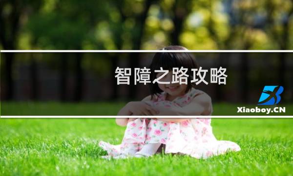 智障之路攻略