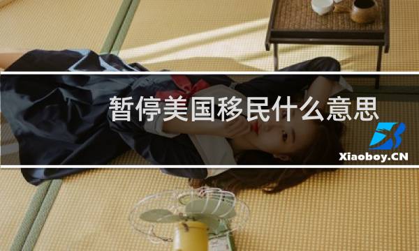 暂停美国移民什么意思