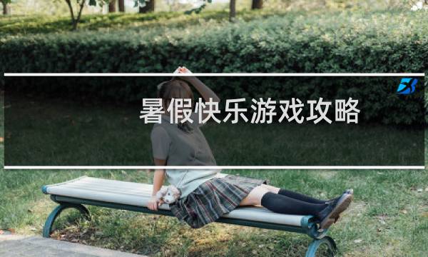 暑假快乐游戏攻略