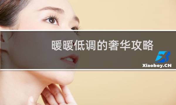 暖暖低调的奢华攻略