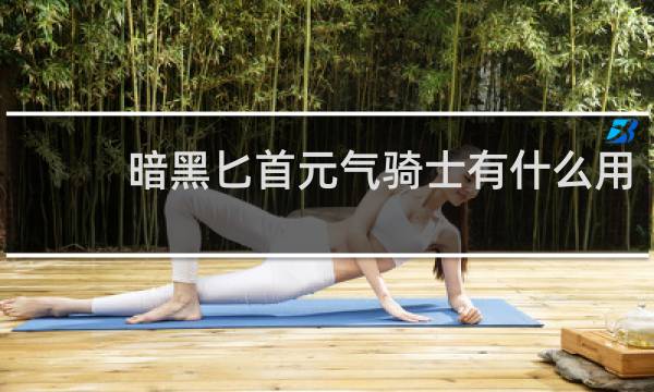 暗黑匕首元气骑士有什么用