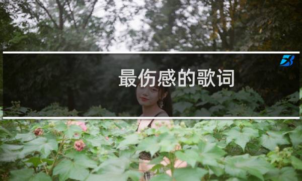 最伤感的歌词