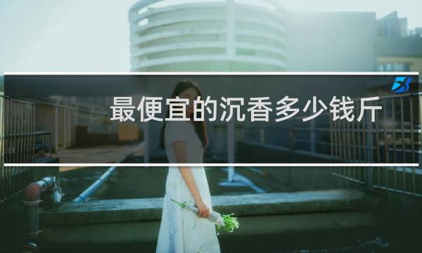 最便宜的沉香多少钱斤
