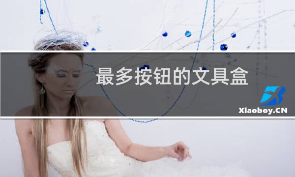 最多按钮的文具盒