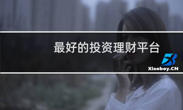 最好的投资理财平台