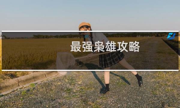 最强枭雄攻略