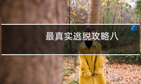 最真实逃脱攻略八