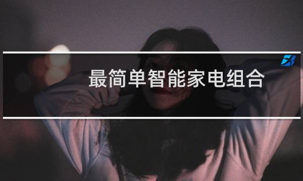最简单智能家电组合