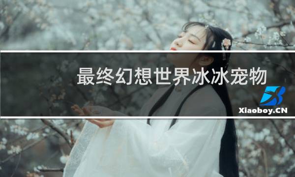 最终幻想世界冰冰宠物