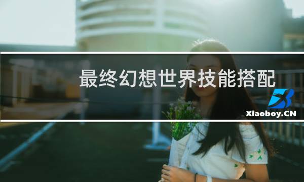 最终幻想世界技能搭配