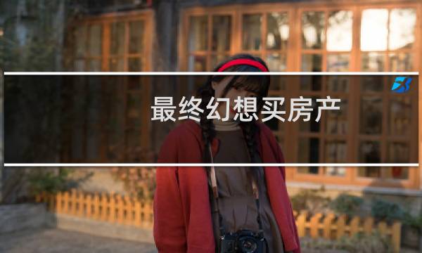 最终幻想买房产