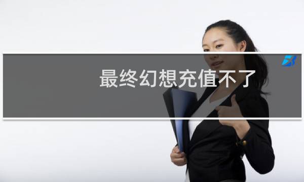 最终幻想充值不了