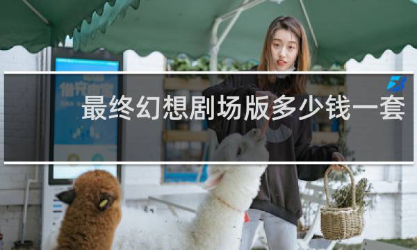 最终幻想剧场版多少钱一套