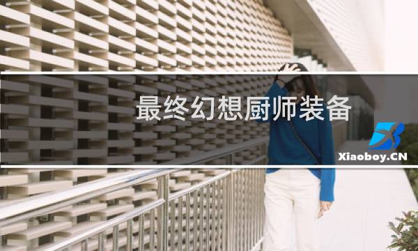 最终幻想厨师装备