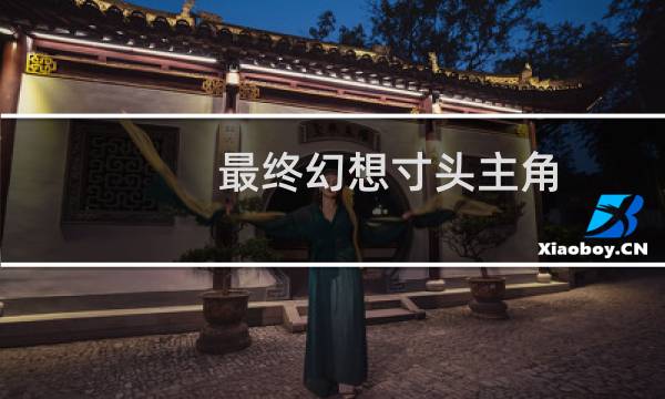 最终幻想寸头主角