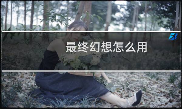 最终幻想怎么用
