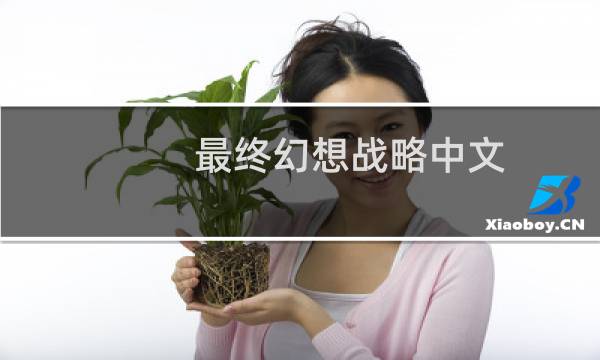 最终幻想战略中文