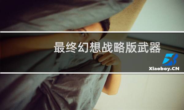 最终幻想战略版武器