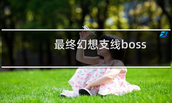 最终幻想支线boss