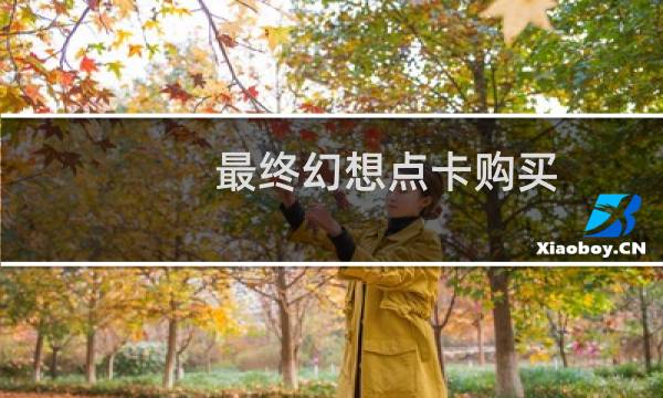 最终幻想点卡购买