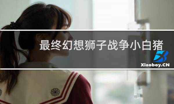 最终幻想狮子战争小白猪