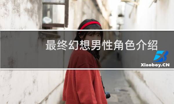 最终幻想男性角色介绍