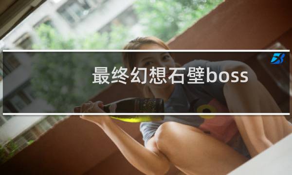 最终幻想石壁boss