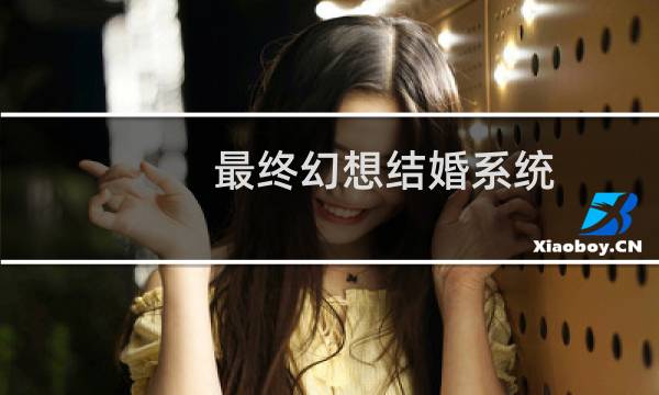 最终幻想结婚系统