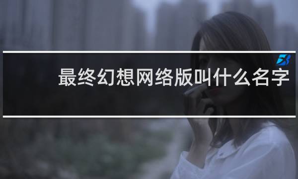 最终幻想网络版叫什么名字