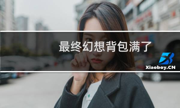 最终幻想背包满了