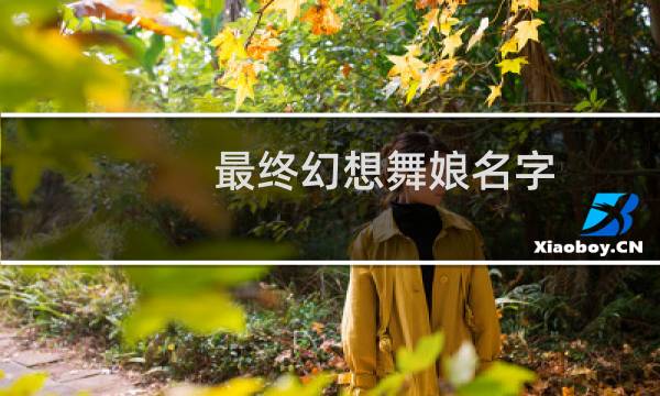 最终幻想舞娘名字