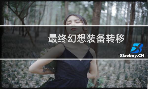 最终幻想装备转移