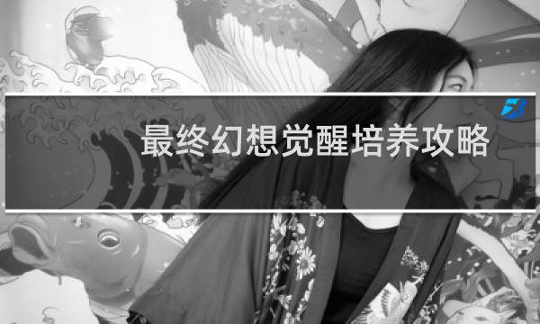 最终幻想觉醒培养攻略